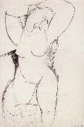 Amedeo Modigliani Caryatid Study Spain oil painting artist